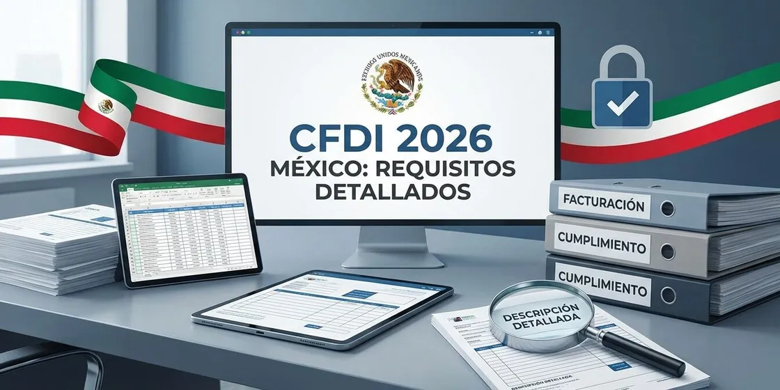 Descripción detallada en CFDI 2026