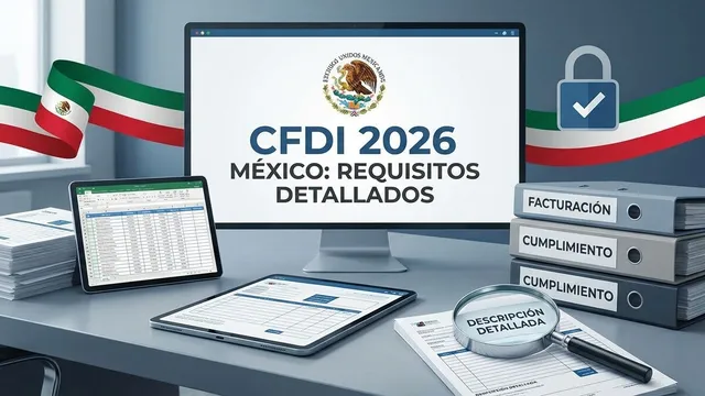Descripción detallada en CFDI 2026
