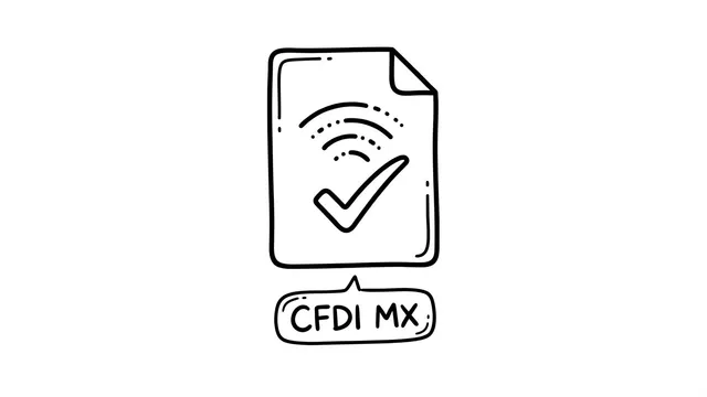 Ícono de facturación electrónica CFDI