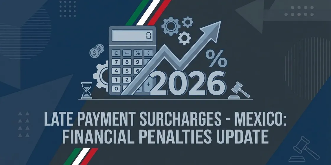 Recargos por mora fiscal 2026